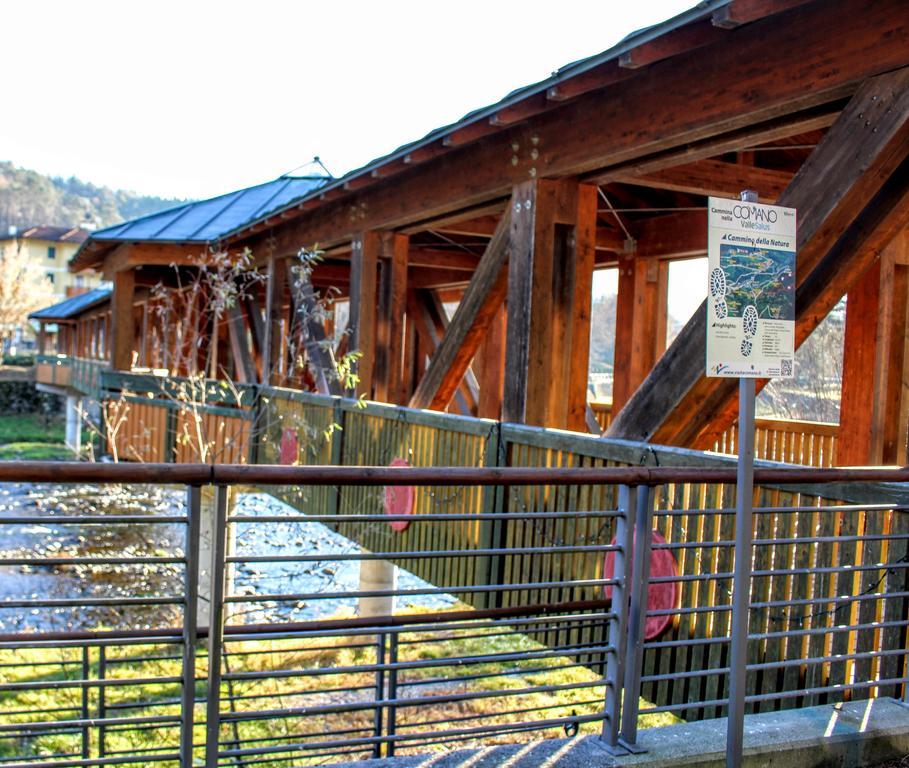 Apart Erica Comano Terme Buitenkant foto